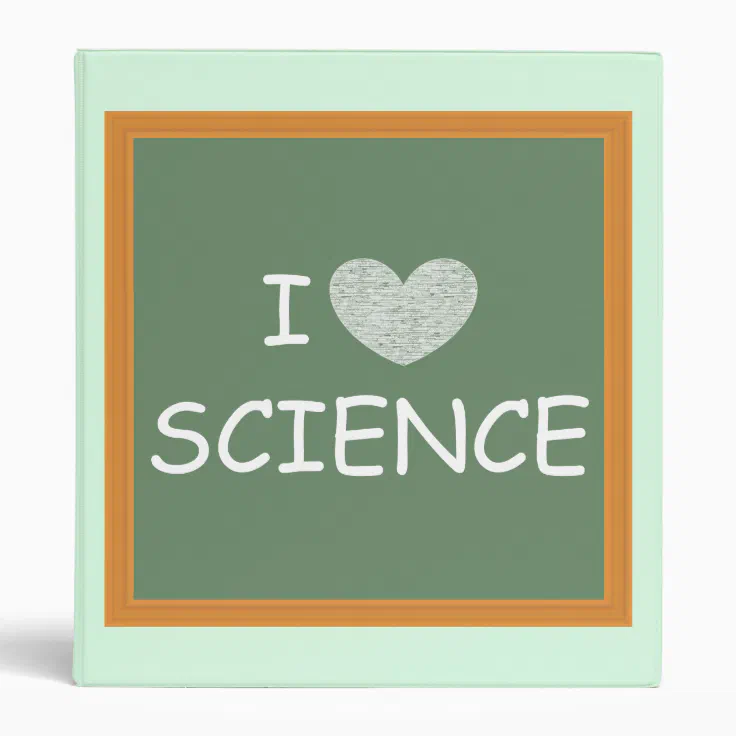 24  "I LOVE SCIENCE"  Personalized Pencils 