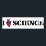 I Love Science bumper sticker<br><div class="desc">Tell the whole world you love science!</div>