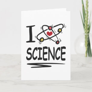I love Science Card