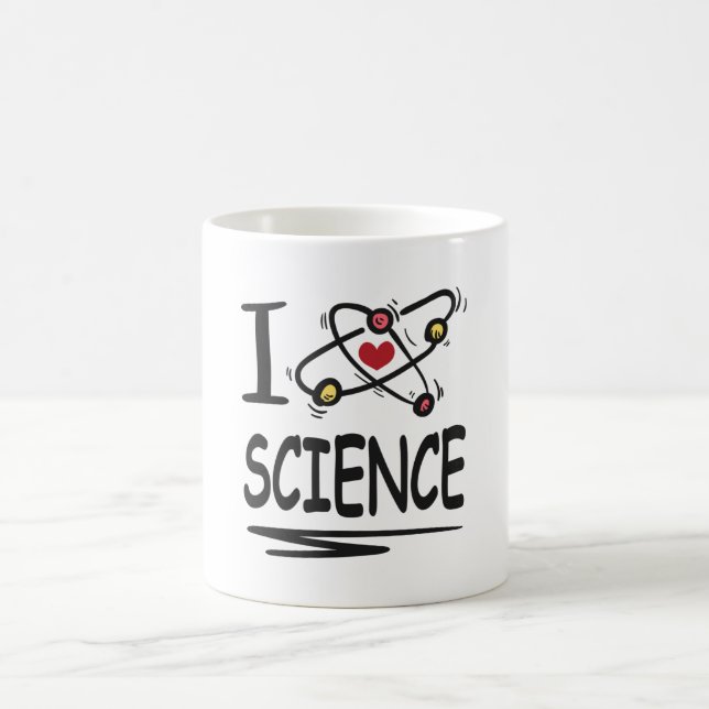 I love Science Coffee Mug (Center)