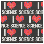 I Love Science Fabric