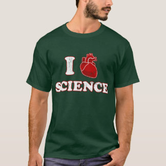 i love science / i heart science / anatomy T-Shirt