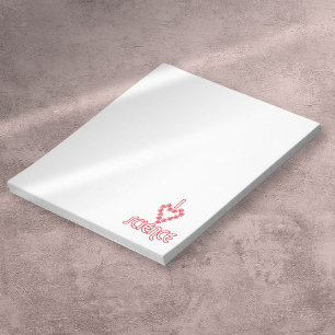 I Love Science Modern Fun Notepad