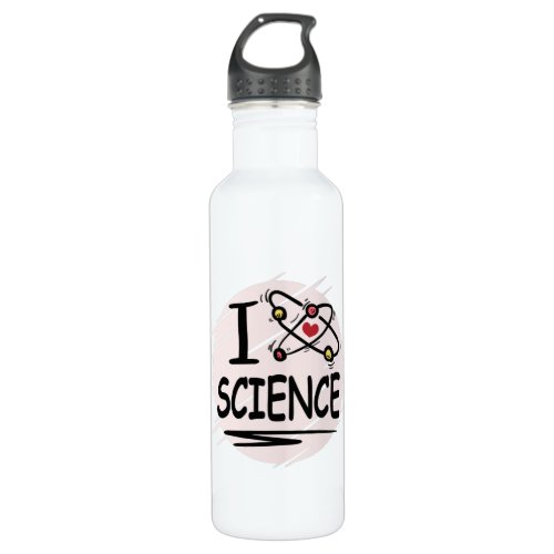 I love Science Stainless Steel Water Bottle