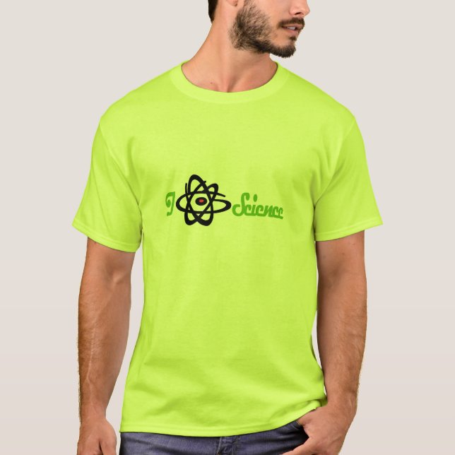 I love Science T-Shirt (Front)