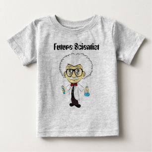 I Love Science with Scientist Baby T-Shirt