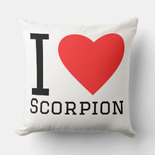 I love scorpion throw pillow