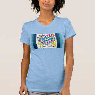 I love Scotland flag T-Shirt