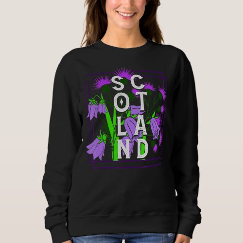 I Love Scotland Pride Scottish Scotland 2 Sweatshirt