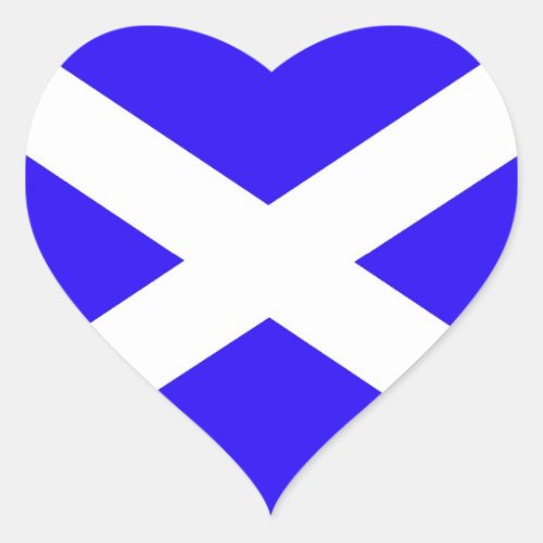 I love Scottish saltire stickers