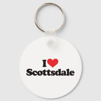 I Love Scottsdale Keychain