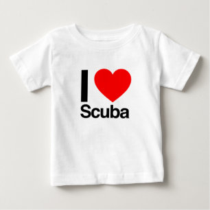 i love scuba baby T-Shirt
