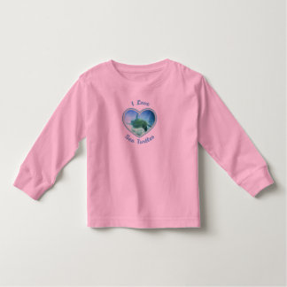 I Love Sea Turtles Toddler Longsleeve Toddler T-shirt
