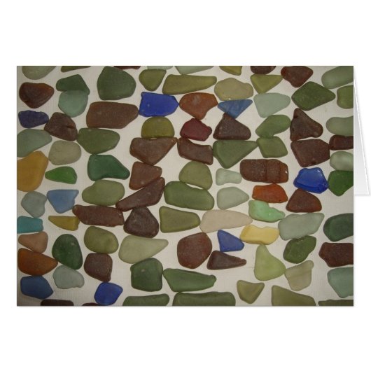 I Love Seaglass Cards (Front Horizontal)