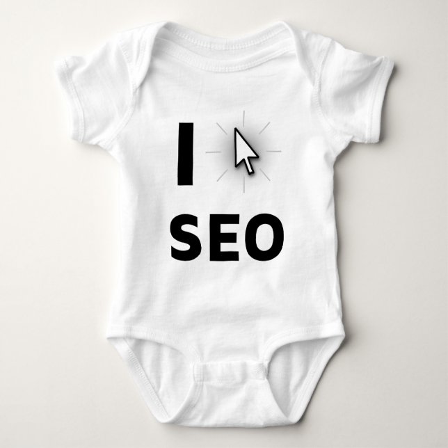 I love SEO Baby Bodysuit (Front)