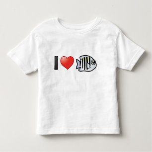 I Love Sergeant Major Toddler T-shirt