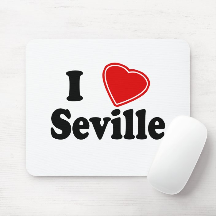 I Love Seville Mousepad