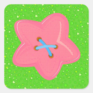 I Love Sewing - SRF Square Sticker