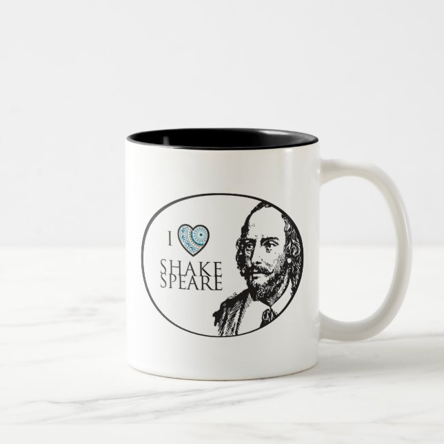 I Love Shakespeare Mug (Right)