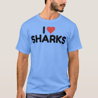 I Love Sharks 395  T-Shirt