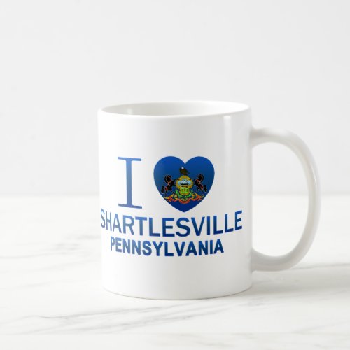 I Love Shartlesville PA Coffee Mug