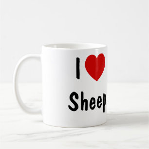 I Love Sheep Coffee Mug