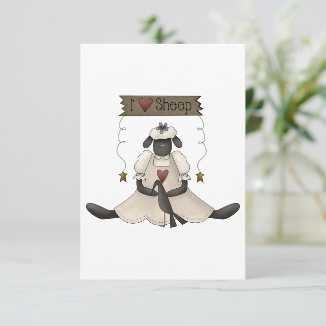 I Love Sheep Invitations (Creator Uploaded)