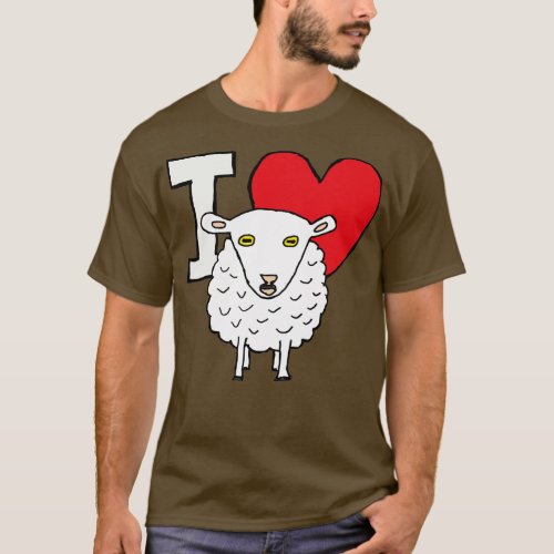 I Love Sheep T_Shirt