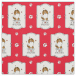 I Love Shelties (sable 2) Shetland Sheepdogs Cute Fabric