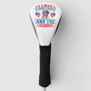 I love Shih Tzus and the USA Golf Head Cover