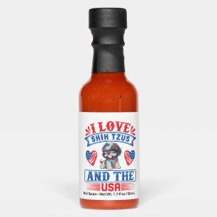 I love Shih Tzus and the USA Hot Sauces