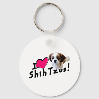 I love Shih Tzus! Keychain