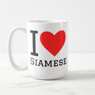 I love Siamese Coffee Mug