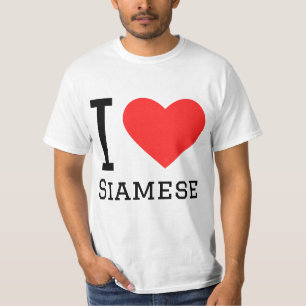 I love Siamese T-Shirt