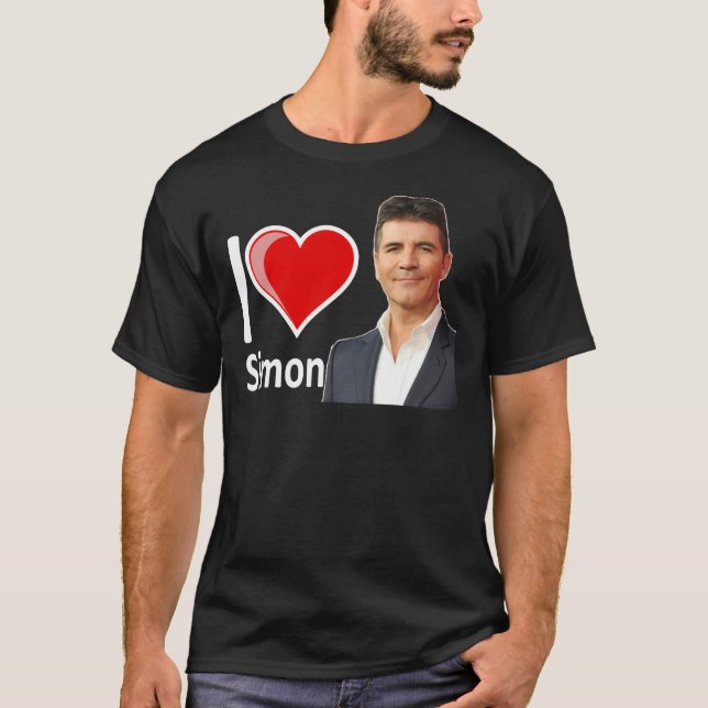 I Love Simon Cowell Essential T-Shirt (Front)