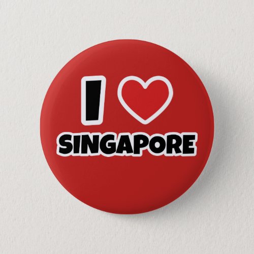 I love Singapore Button