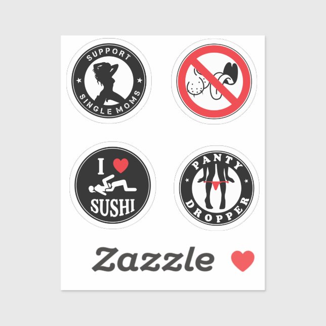 I love single mom Sticker Packs (Sheet)