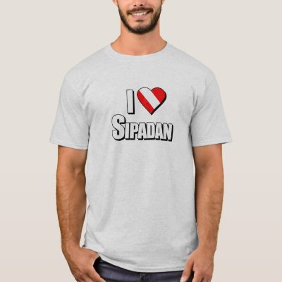 I Love Sipadan Diving T-Shirt