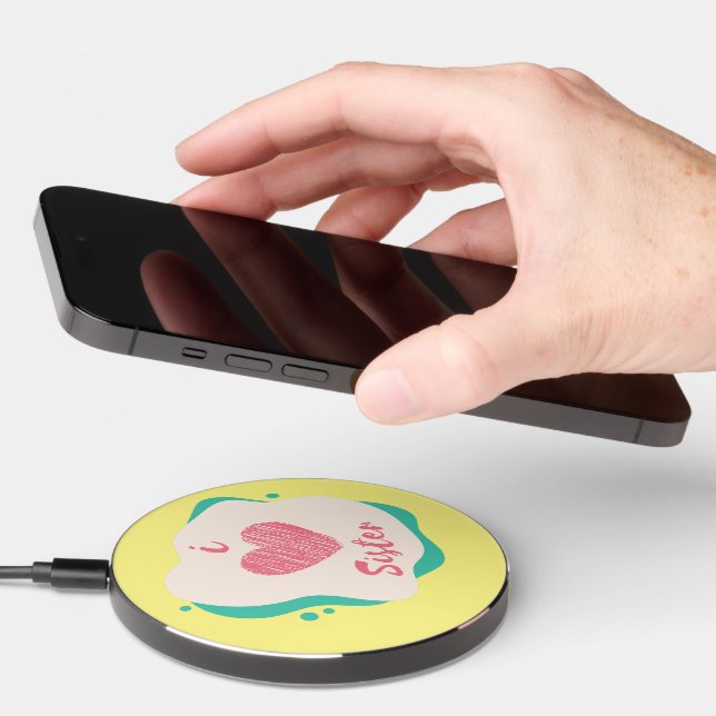 i love sister wireless charger  (Hand)