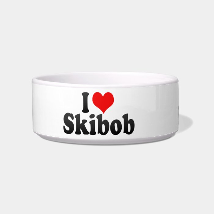 I love Skibob Cat Food Bowls