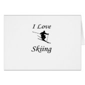 I Love Skiing (Front Horizontal)