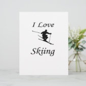 I Love Skiing (Standing Front)