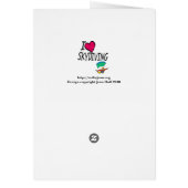 I Love Skydiving Cards (Back)