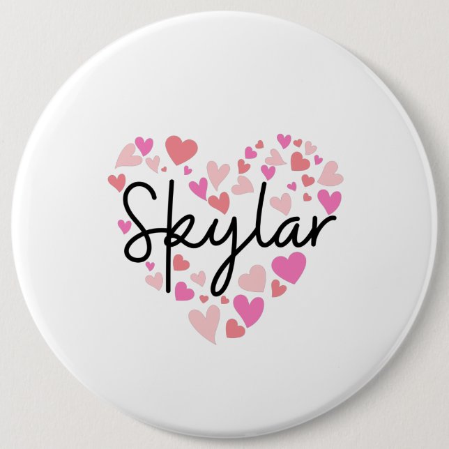 I love Skylar Button (Front)