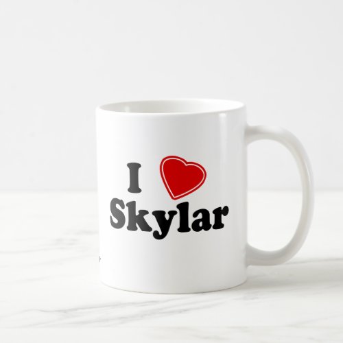 I Love Skylar Coffee Mug