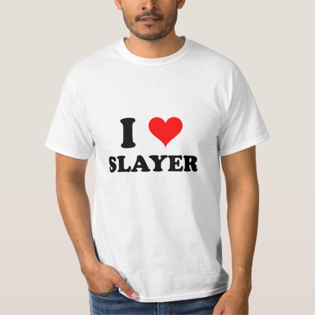 I Love Slayer T-Shirt (Front)