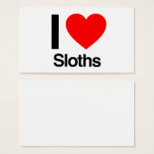 i love sloths (Front & Back)