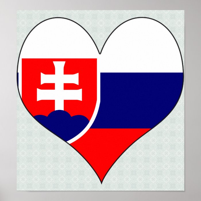 I Love Slovakia Print