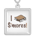 I Love Smores Necklace necklace