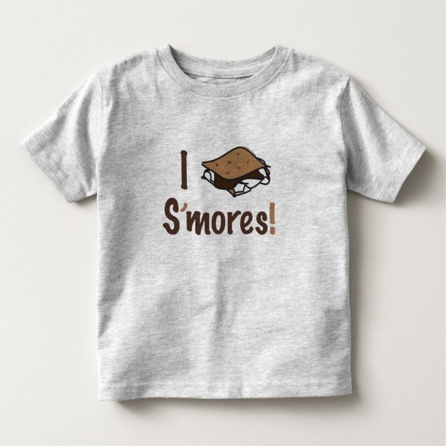I Love S'mores T Shirt (Front)